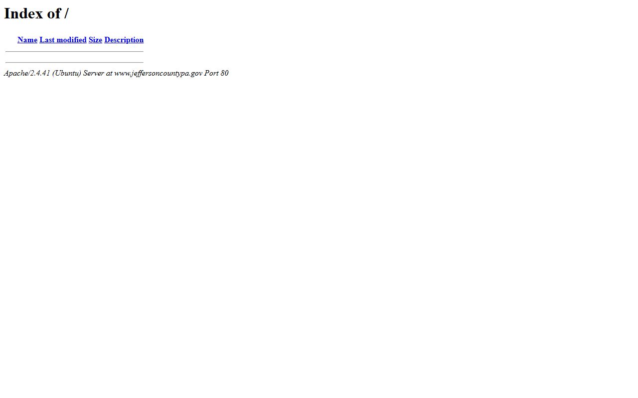 Jefferson County Pennsylvania official website for local court and government resources