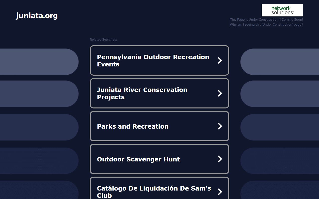 Juniata County official website for government services and local resources